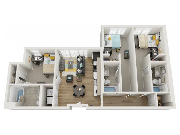 3BR/3BA - C3