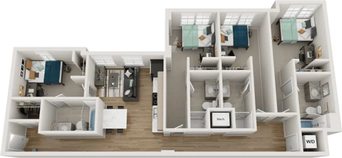 4BR/4BA - D1- Option 1