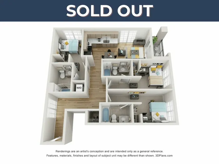 3BR3BA - C5 Sold out
