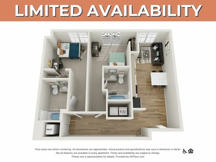 2BR_2BA - B6 Limited
