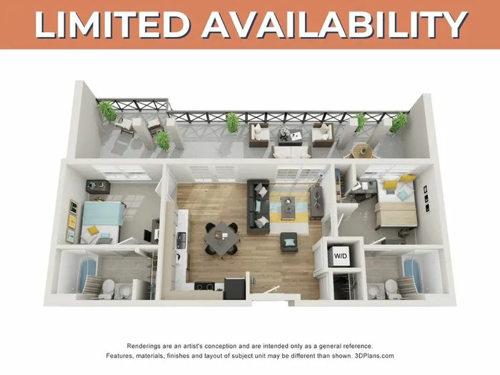 2BR_2BA - B7 Limited