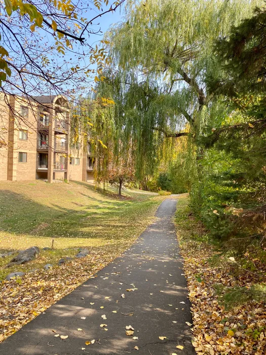 Beautiful walkways around the property