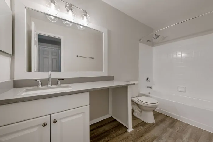 renovated bathroom