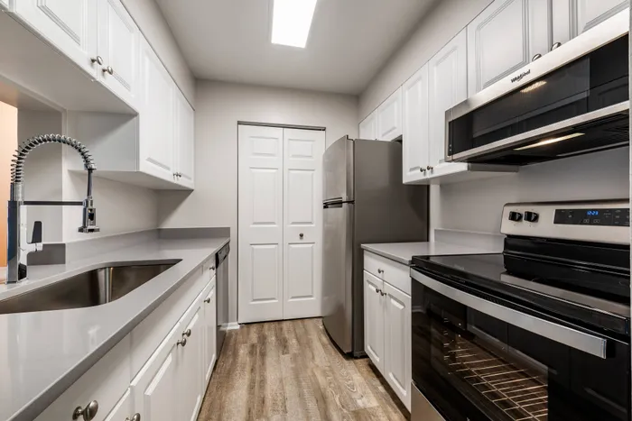 Renovated Kitchen with quartz counters