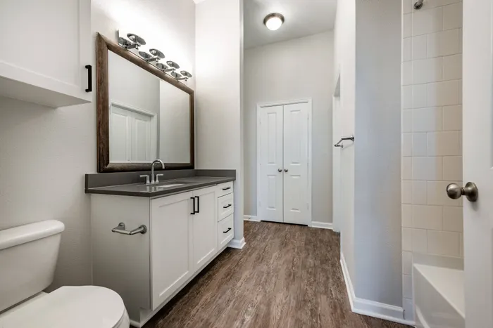 renovated bathroom