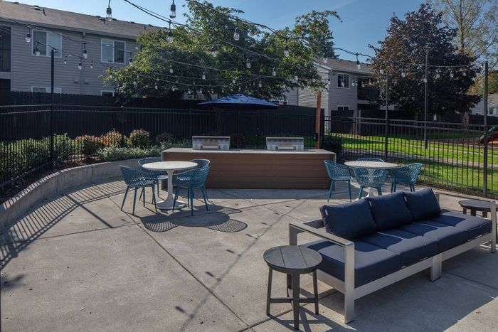 Outdoor seating area