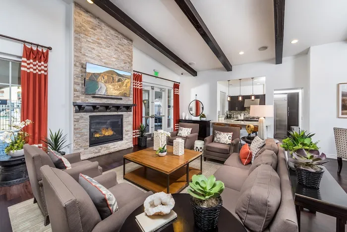 Resident Lounge in Leasing Center
