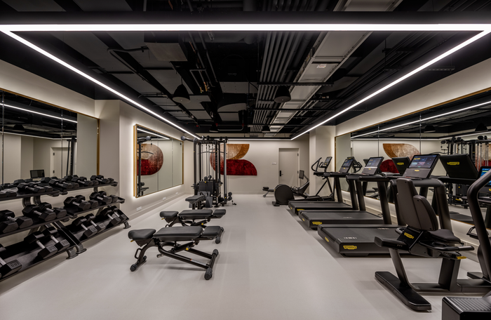 State-of-the-art fitness center