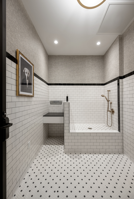 Pet friendly living with dog spa