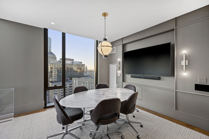 Fully equipped conference room