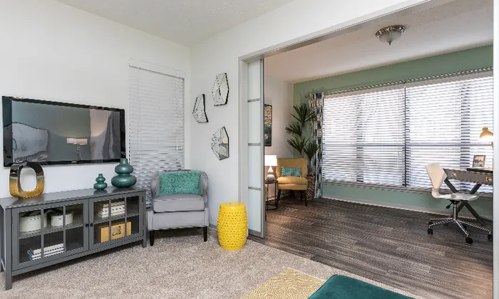 Elegant Living Room and Office