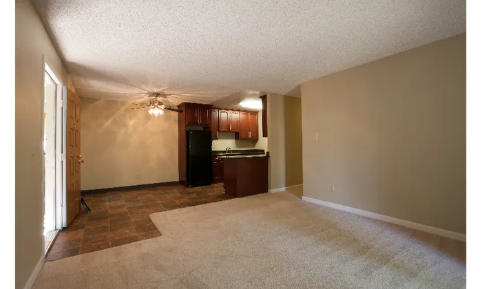 unrenovated living room