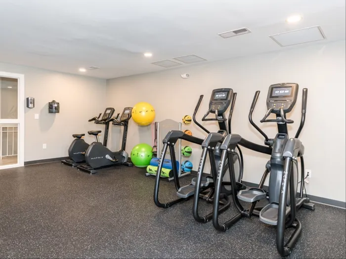 Fitness Center Eliptical Machines