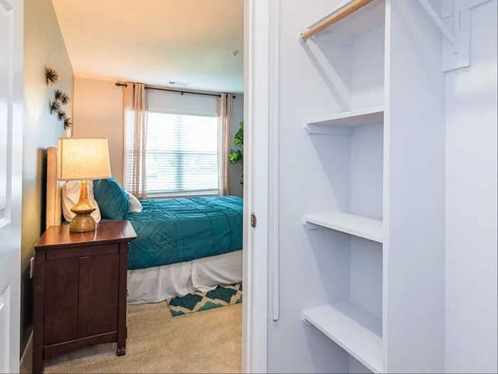 Large master closet