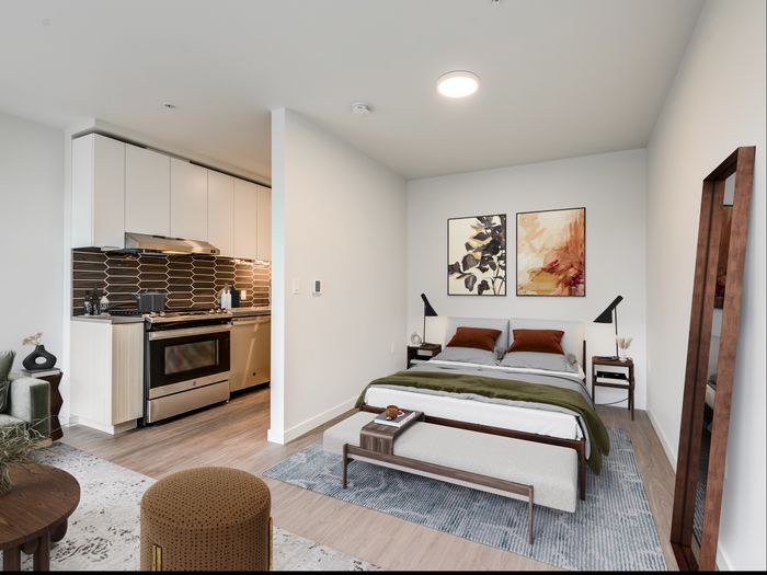 Kitchen and Bedroom