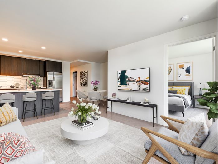 Living Room and Kitchen