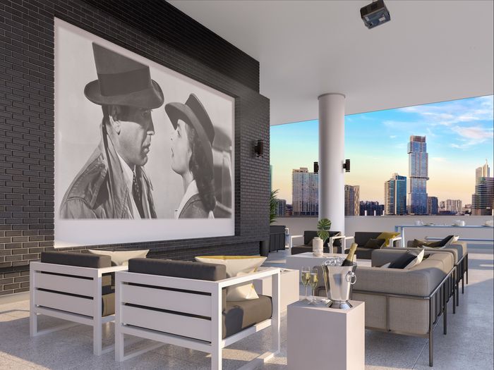 Rooftop | Movie Screen | 1155 Barton Springs