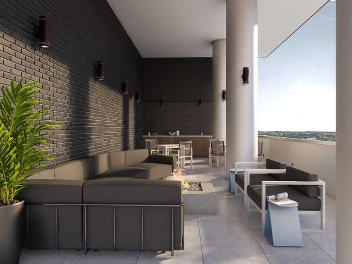 Rooftop | Lounge Seating | 1155 Barton Springs