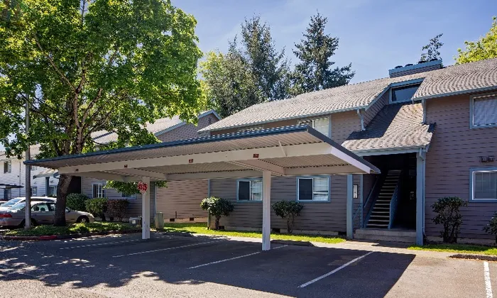 Covered parking at Avana One Zero Nine
