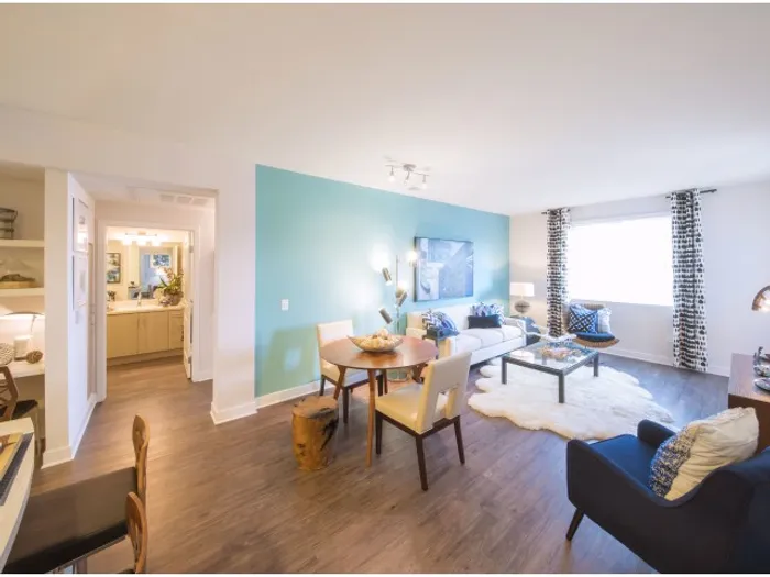 Living Room + Kitchen