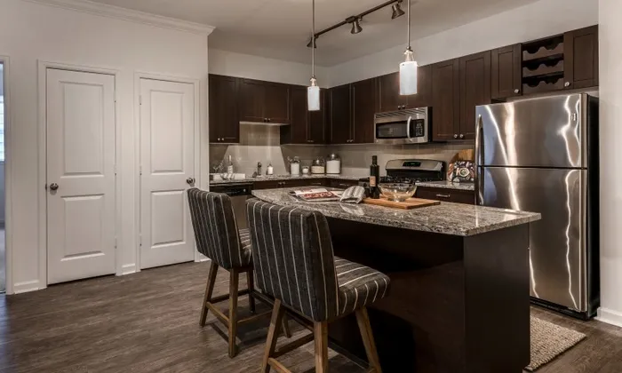 large kitchen perfect for hosting friends and family