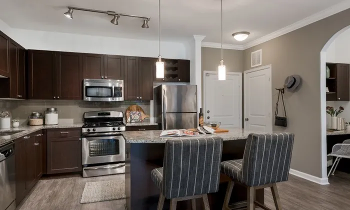 spacious kitchen