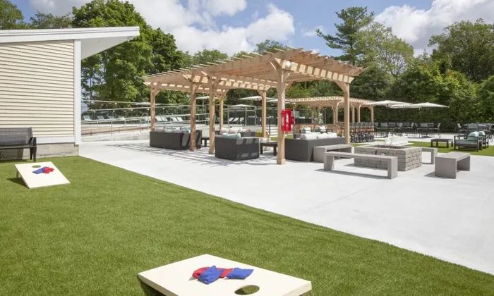 Outdoor cornhole