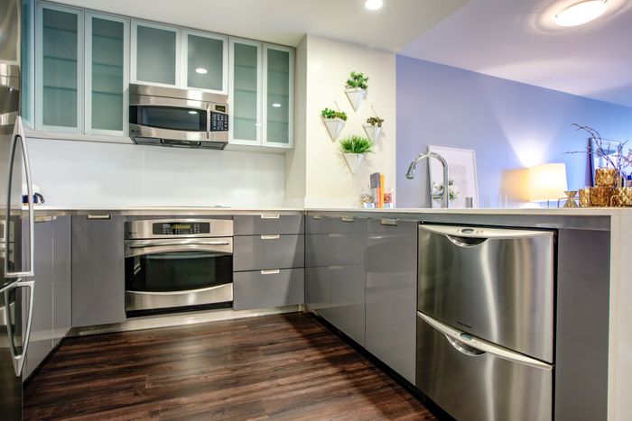 stainless appliances