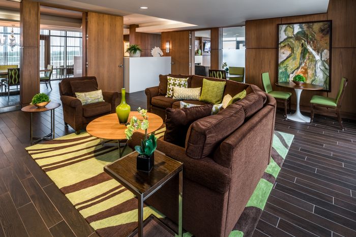Lobby seating