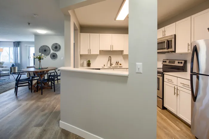 View of Kitchen from Entry