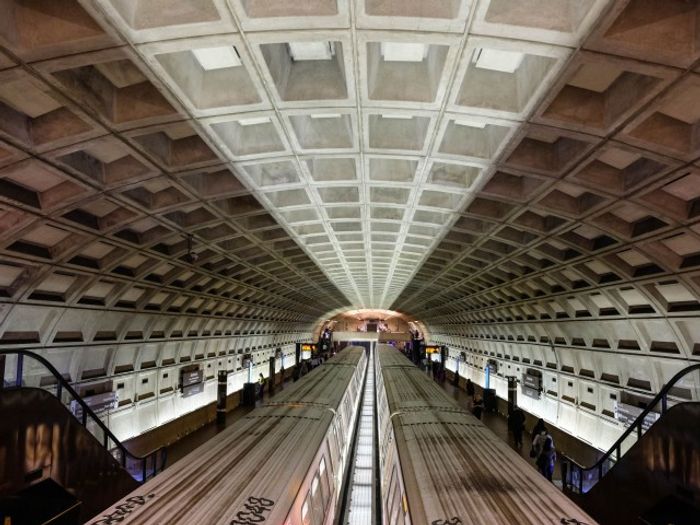 metro station