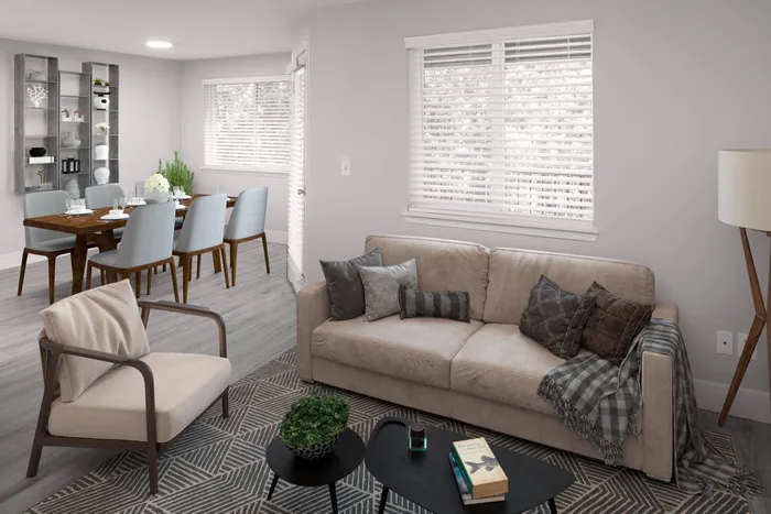 Renovated Living Room