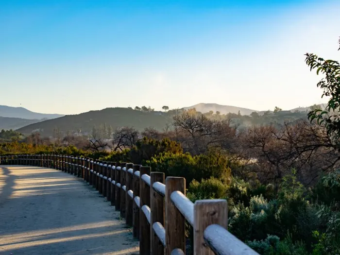 Outdoor Trails with Blue Sky