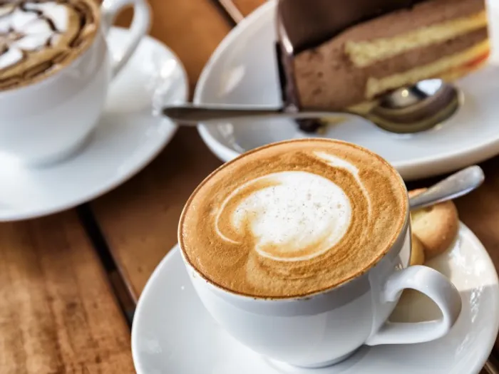 Coffee Cups + Dessert