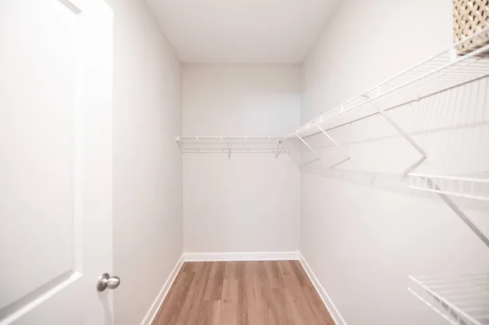 Large walk-in closet