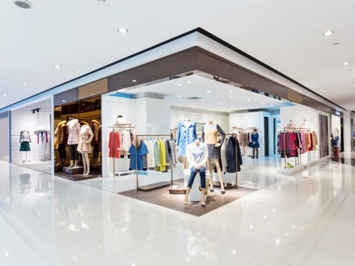 Indoor Mall Storefront