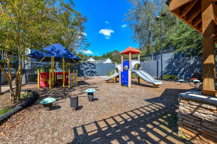 Playground outside an apartment near Brookhaven, GA.