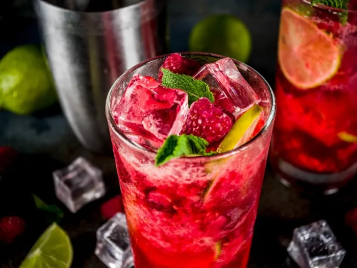 Red Colored Cocktail