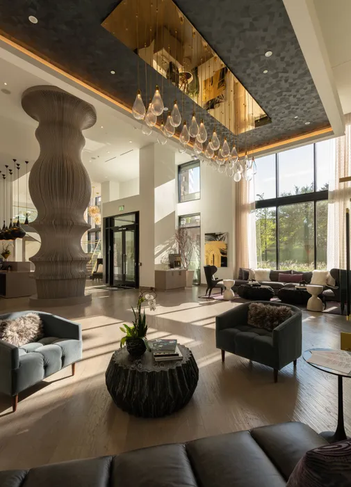 It's all in the details in our well-appointed lobby.