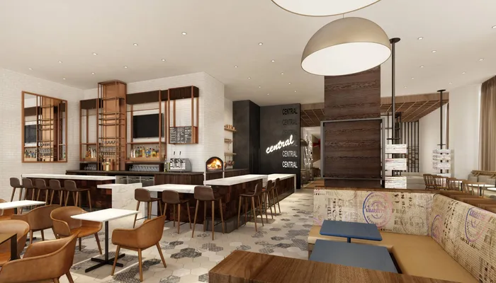 Enjoy brunch of a full dining menu at Xhibit Studio Kitchen & Bar.