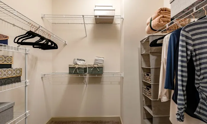 the cameron silver spring apartments closet