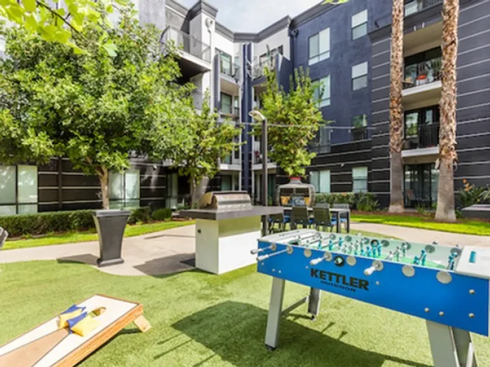 Outdoor Game Area + Lounge