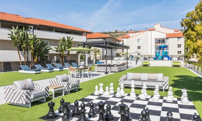 Outdoor Game Area + Lounge