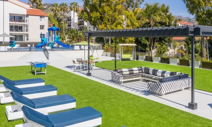 Outdoor Game Area + Lounge