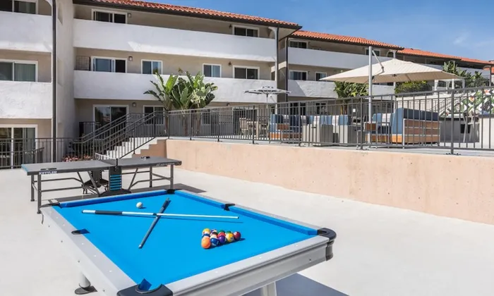 Outdoor Game Area + Lounge