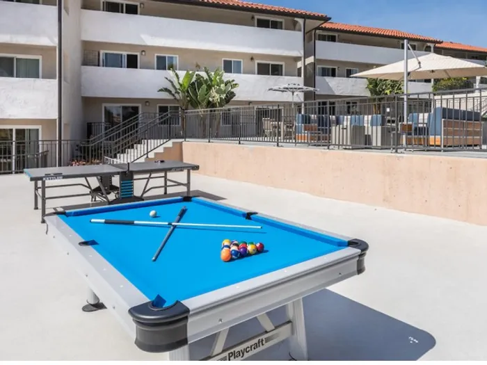 Outdoor Pool Table