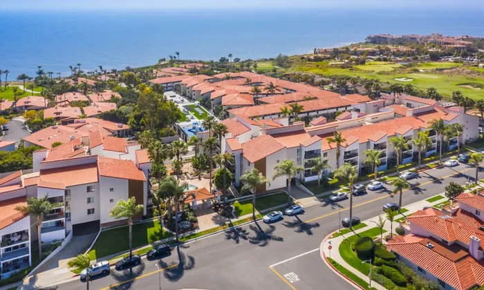 Aerial View over Property Back