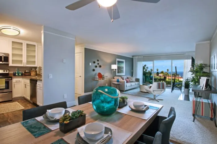 Living Room + Kitchen