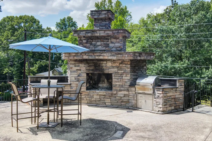 BBQ area