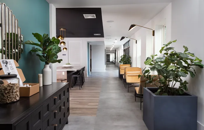 Coffee bar in cluhouse